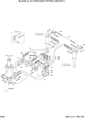 F/DOZER & R/DOZER PIPING 2(#1253-)
