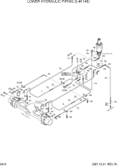 LOWER HYD PIPING 2(-#1148)