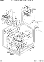PILOT HYD PIPING(BASE 1)