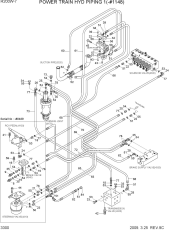 POWER TRAIN HYD PIPING 1(-#1148)