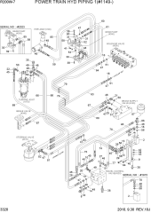 POWER TRAIN HYD PIPING 1(#1149-)