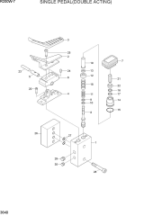 SINGLE PEDAL(DOUBLE ACTING)