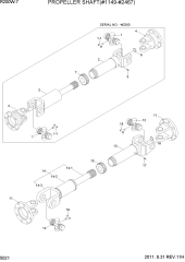 PROPELLER SHAFT(#1149-#2467)