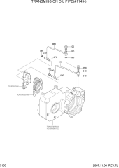 TRANSMISSION OIL PIPE(#1149-)