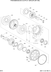 TRANSMISSION OUTPUT GROUP(-#1148)