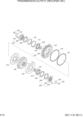 TRANSMISSION OUTPUT GROUP(#1149-)