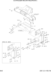 OUTRIGGER MOUNTING(FRONT)