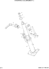 STEERING COLUMN(#0071-)