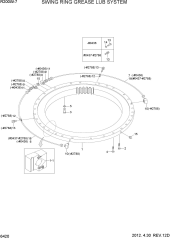 SWING RING GREASE LUB SYSTEM