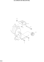 ALTERNATOR MOUNTNG