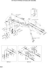ATTACH PIPING KIT(ADJUST BOOM)