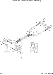 F/DOZER & R/DOZER PIPING 1(#0034-)