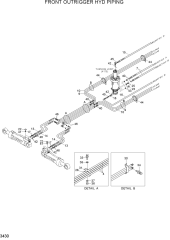 FRONT OUTRIGGER HYD PIPING