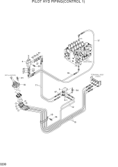 PILOT HYD PIPING(CONTROL 1)
