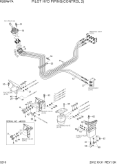 PILOT HYD PIPING(CONTROL 2)