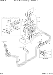 PILOT HYD PIPING(CONTROL 3)