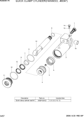 QUICK CLAMP CYLINDER(HANWOO, -#0047)