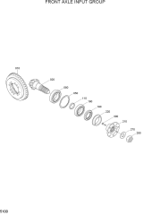 FRONT AXLE INPUT GROUP