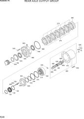 REAR AXLE OUTPUT GROUP