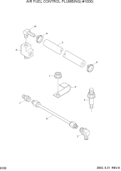 AIR FUEL CONTROL PLUMBING(-#1000)