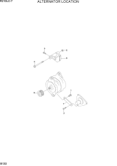 ALTERNATOR LOCATION