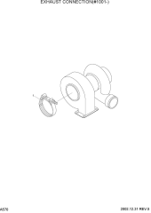 EXHAUST CONNECTION(#1001-)