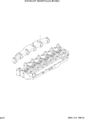 EXHAUST MANIFOLD(-#1000)