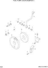 FUEL PUMP COUPLING(#1001-)