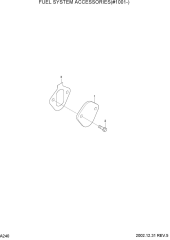 FUEL SYSTEM ACCESSORIES(#1001-)