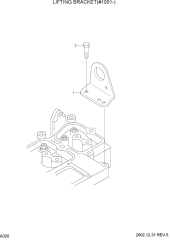 LIFTING BRACKET(#1001-)