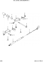 OIL LEVEL GAUGE(#1001-)