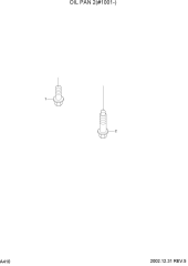 OIL PAN 2(#1001-)