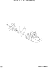 THERMOSTAT HOUSING(-#1000)