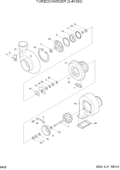 TURBOCHARGER 2(-#1000)