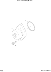 WATER PUMP(#1001-)