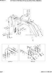 ATTACH PIPING KIT(S & D/ACTING, BM 5.20)
