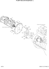 PUMP MOUNTING(#1001-)