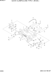 QUICK CLAMP(CLOSE TYPE 1, #7234-)