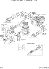 UPPER HYD PIPING(ATTACH)