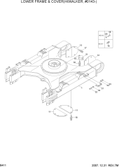 LOWER FRAME & COVER(H/WALKER, #0143-)