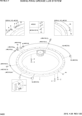 SWING RING GREASE LUB SYSTEM
