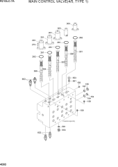 MAIN CONTROL VALVE(4/5, TYPE1)