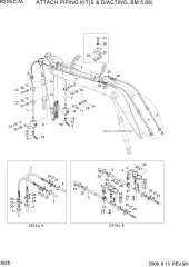ATTACH PIPING KIT(S & D/ACTING, BM 5.68)