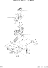 CONSOLE BOX(2/2, LH, -#0259)