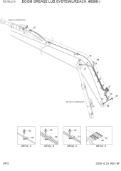 BOOM GREASE LUB SYSTEM(L/REACH, #0086-)