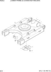 LOWER FRAME&COVER(HIGH WALKER)