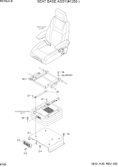 SEAT BASE ASSY(#1280-)