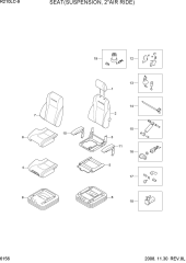 SEAT(SUSPENSION, 2"AIR RIDE)