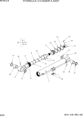 HYDRAULIC CYLINDER A ASSY