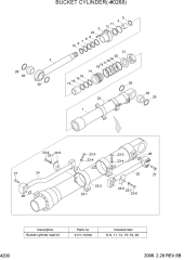 BUCKET CYLINDER(-#0268)
